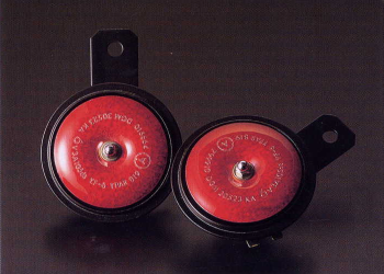 Horn, Single Black 12 Volt, Nikko - HVCcycle